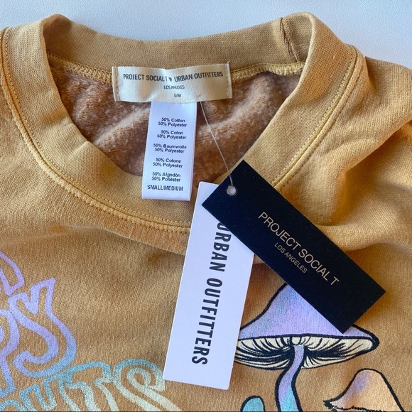 Urban Outfitters | UO Project Social T Warm Happy Thoughts Pullover Sweatshirt - Picture 13 of 14